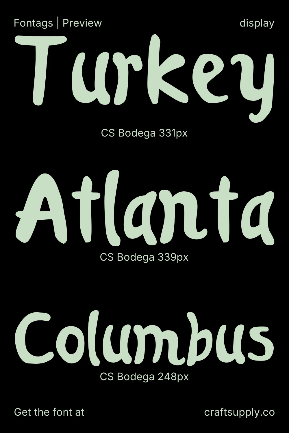 CS Bodega specimen 5