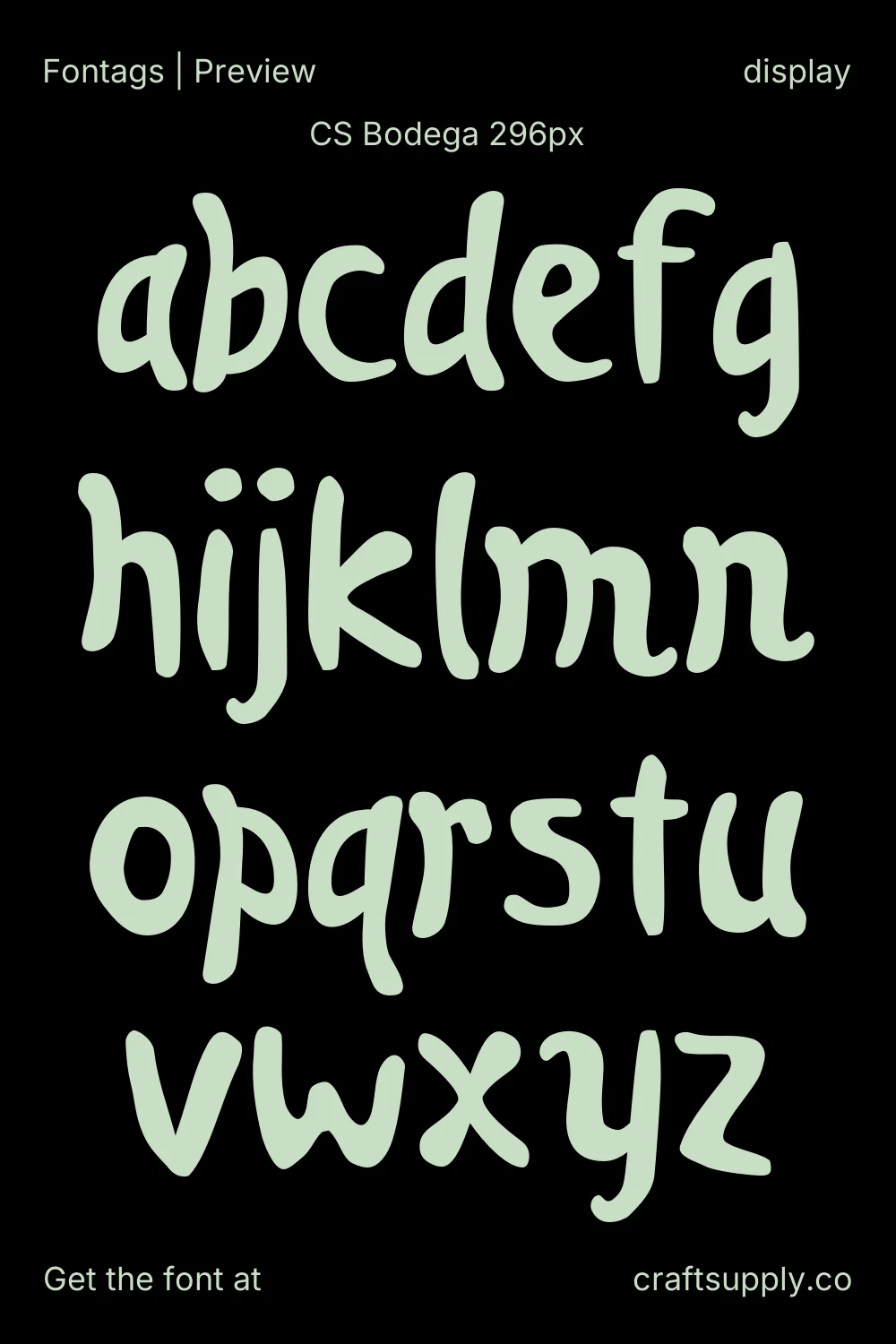 CS Bodega specimen 10