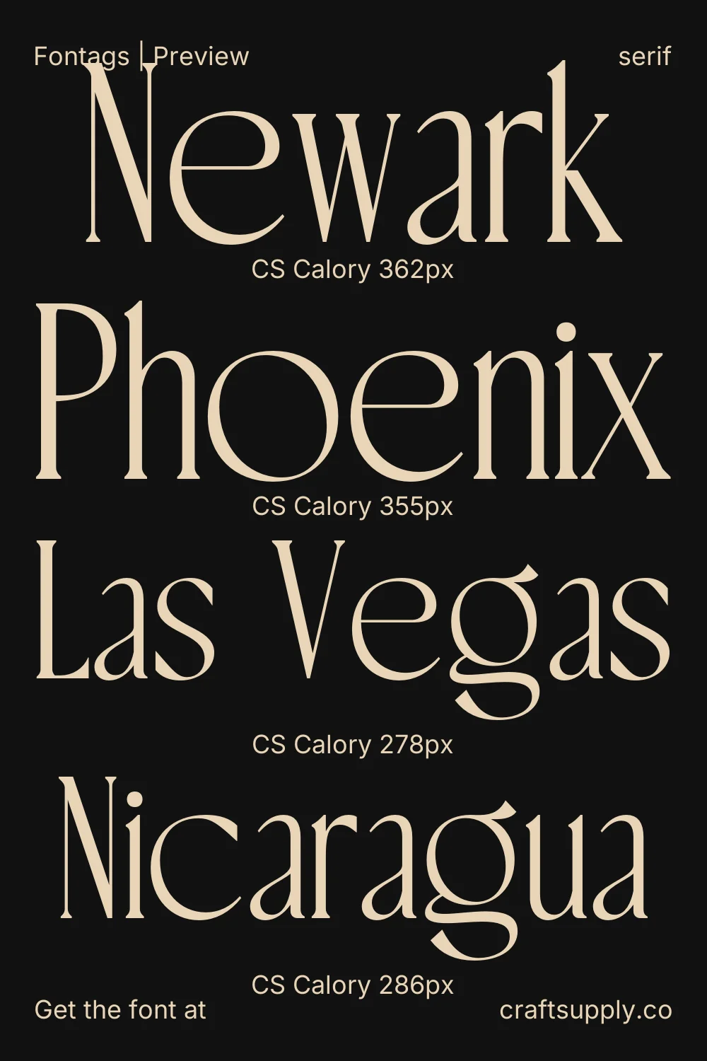 CS Calory specimen 4