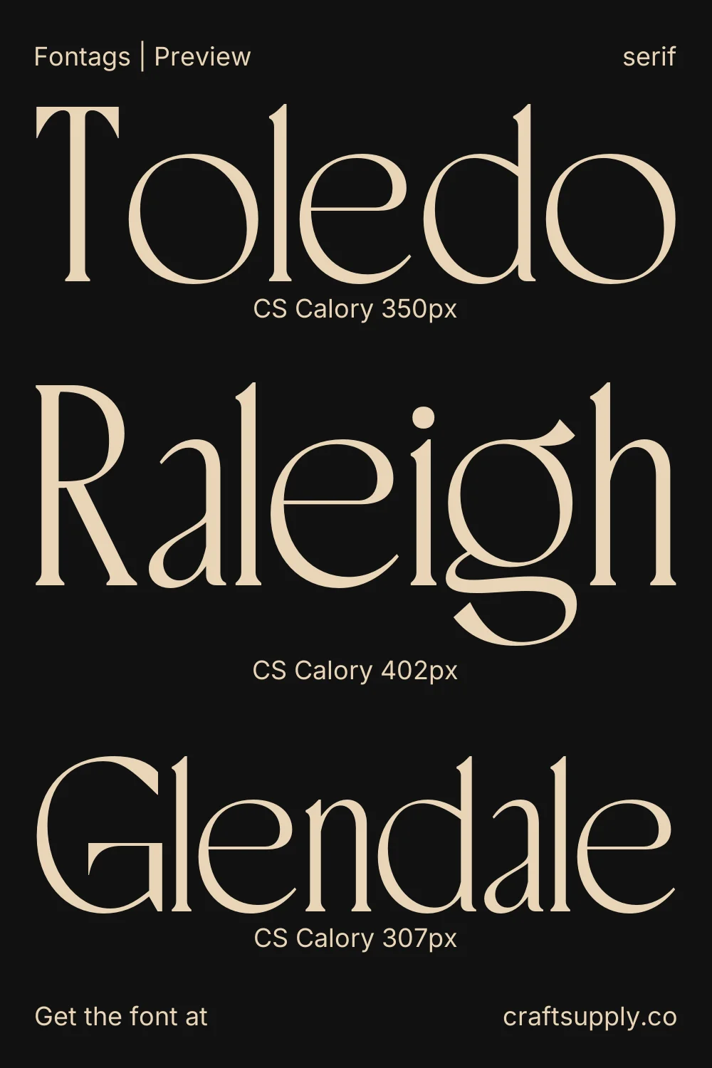 CS Calory specimen 5