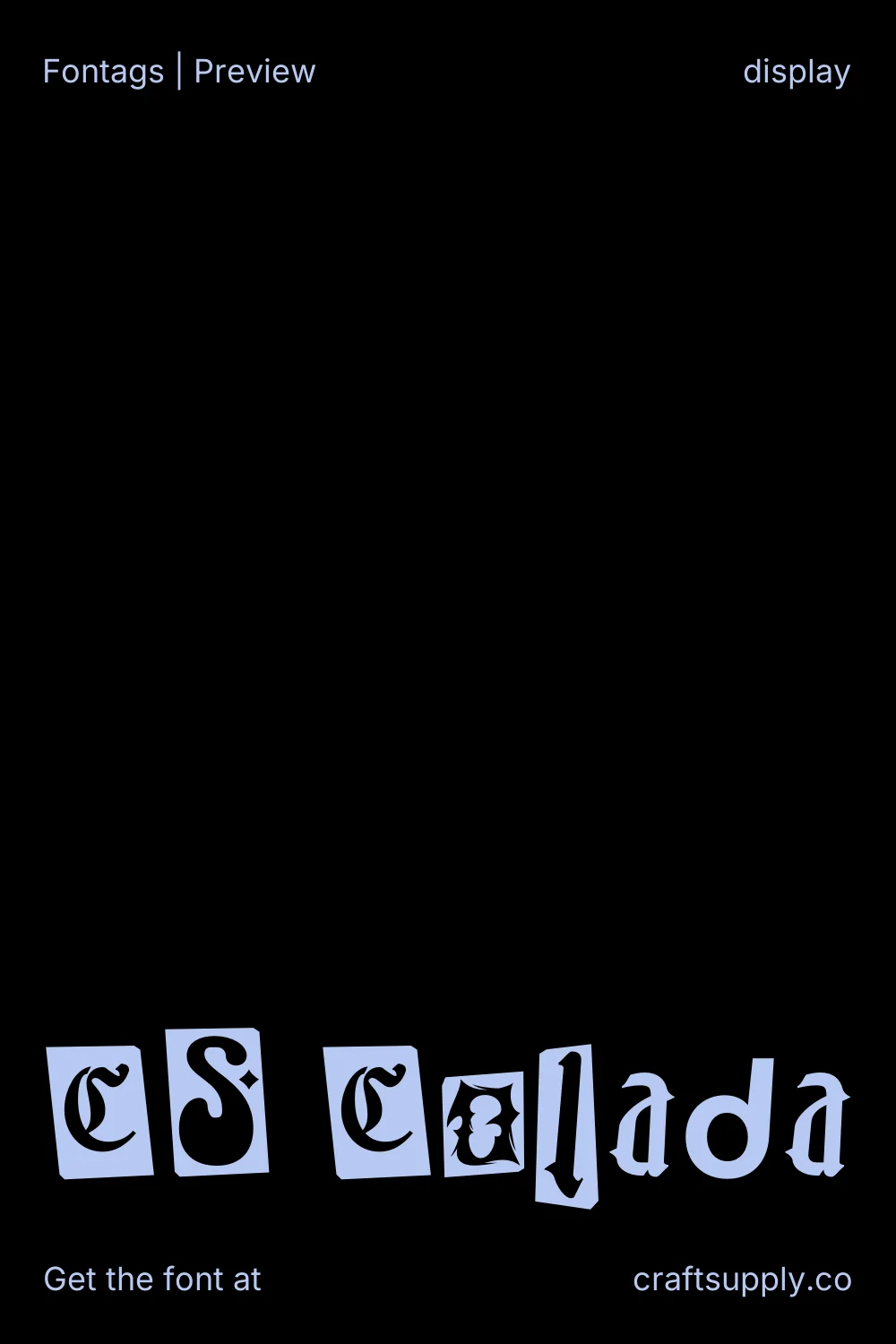 CS Colada specimen 1
