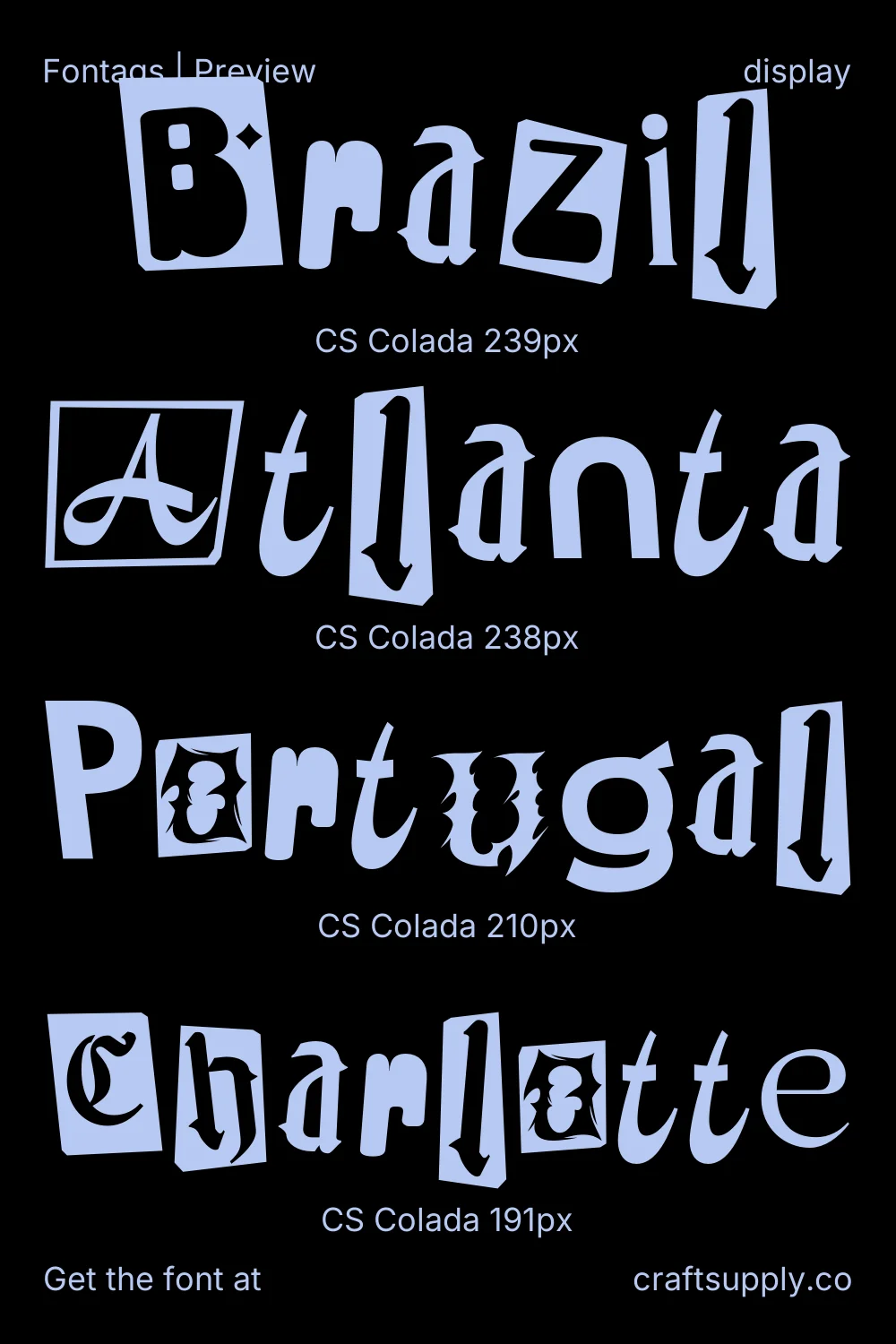 CS Colada specimen 4