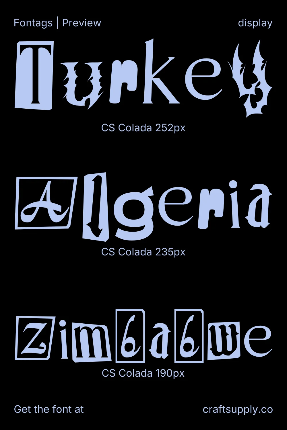CS Colada specimen 5