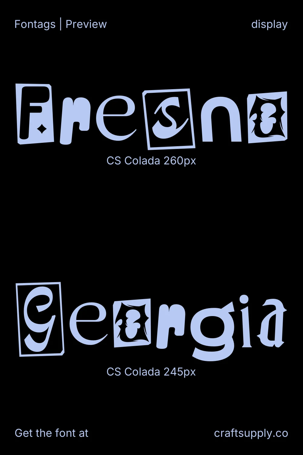 CS Colada specimen 6