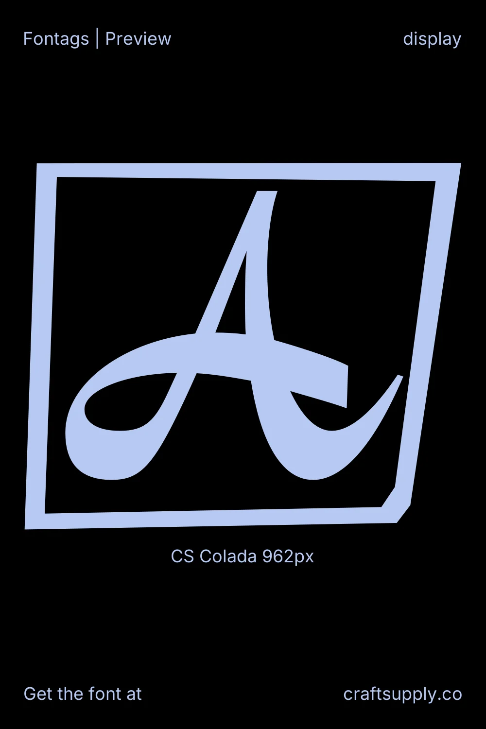 CS Colada specimen 7