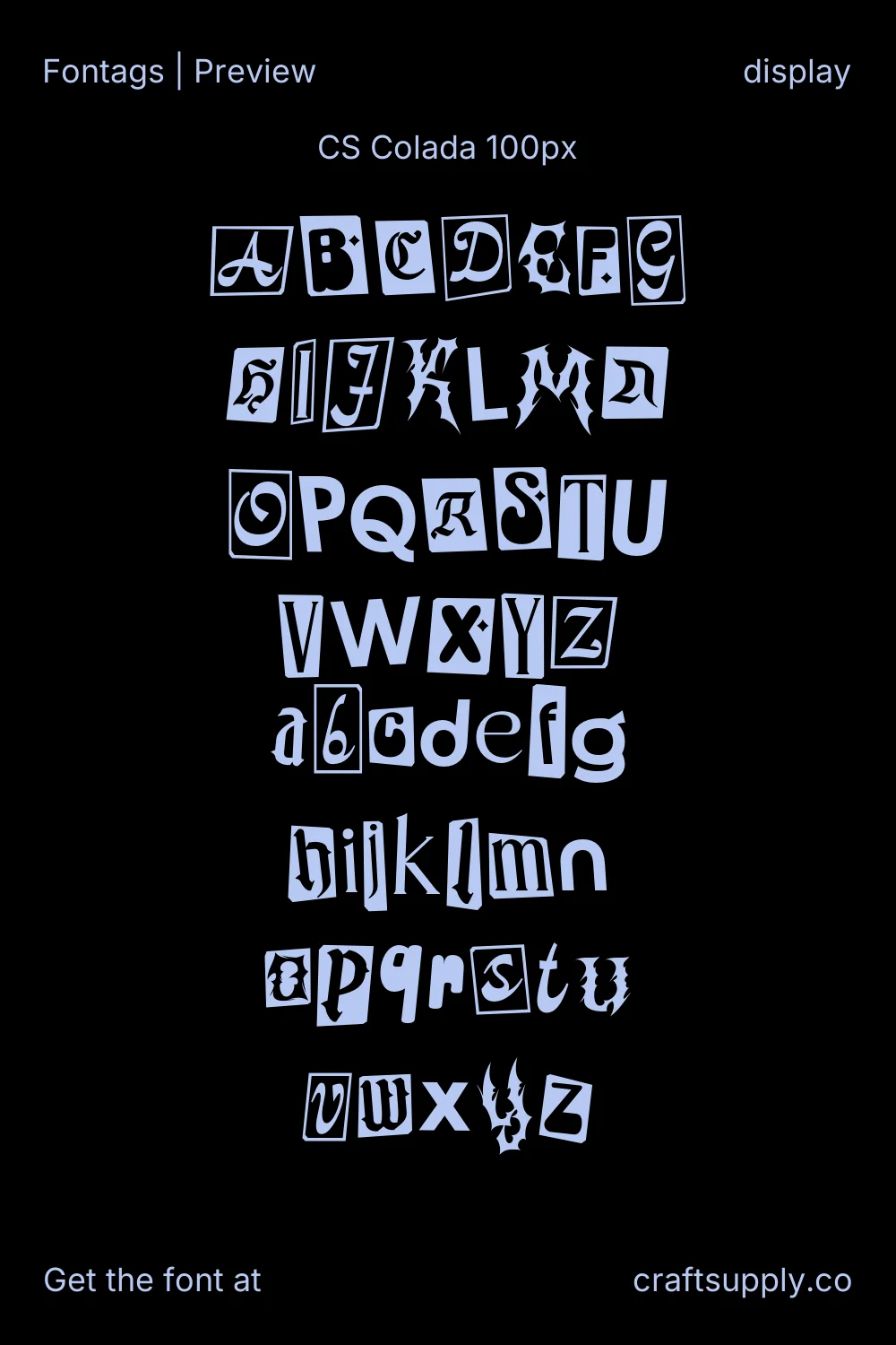 CS Colada specimen 8