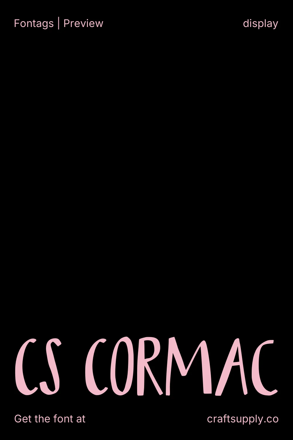 CS Cormac specimen 1
