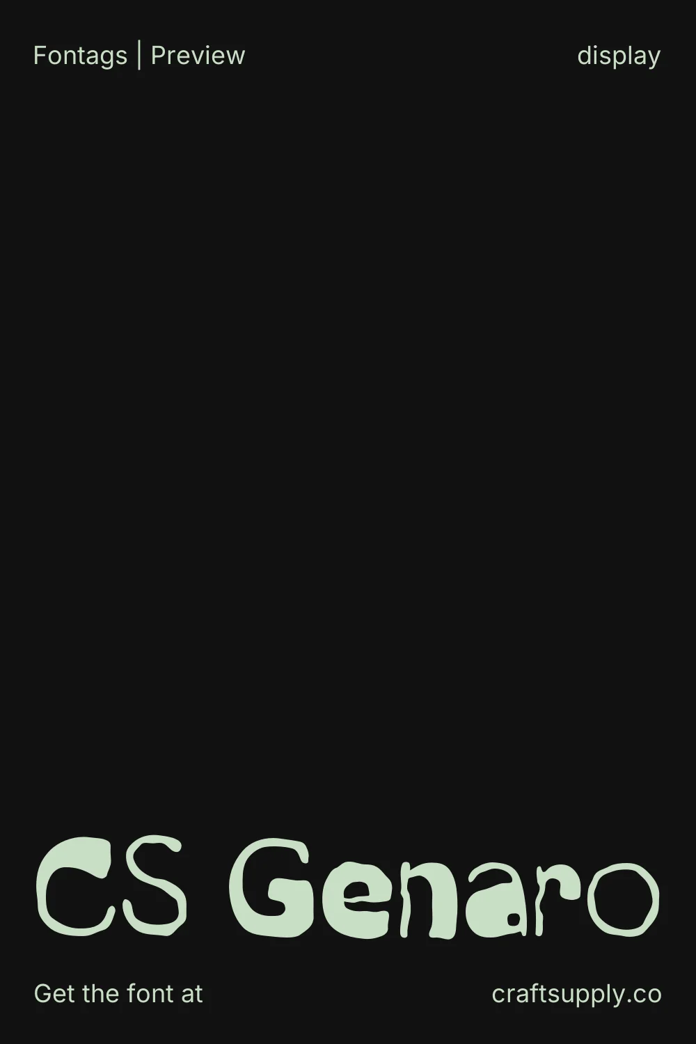 CS Genaro specimen 1
