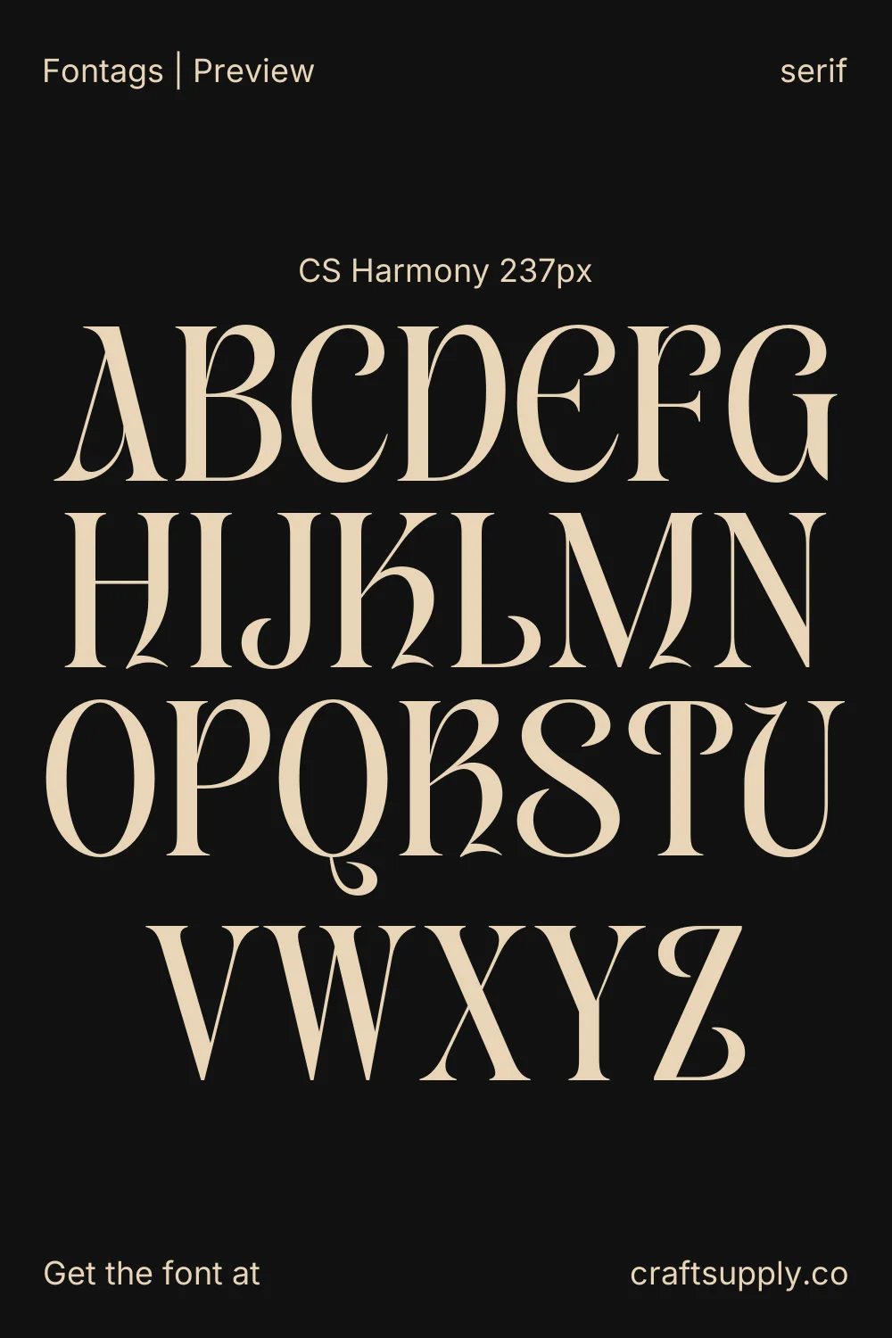 CS Harmony specimen 2