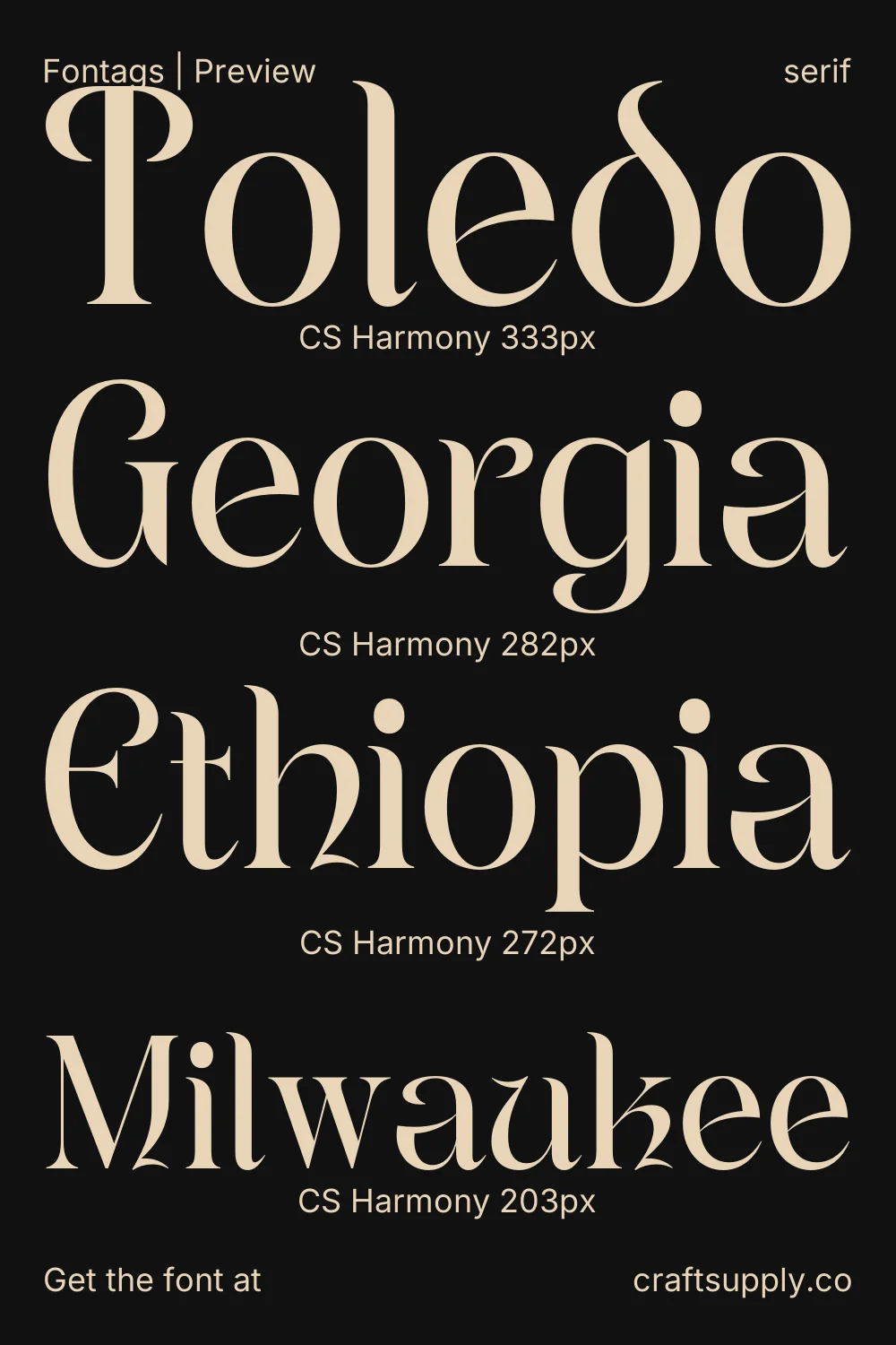 CS Harmony specimen 4