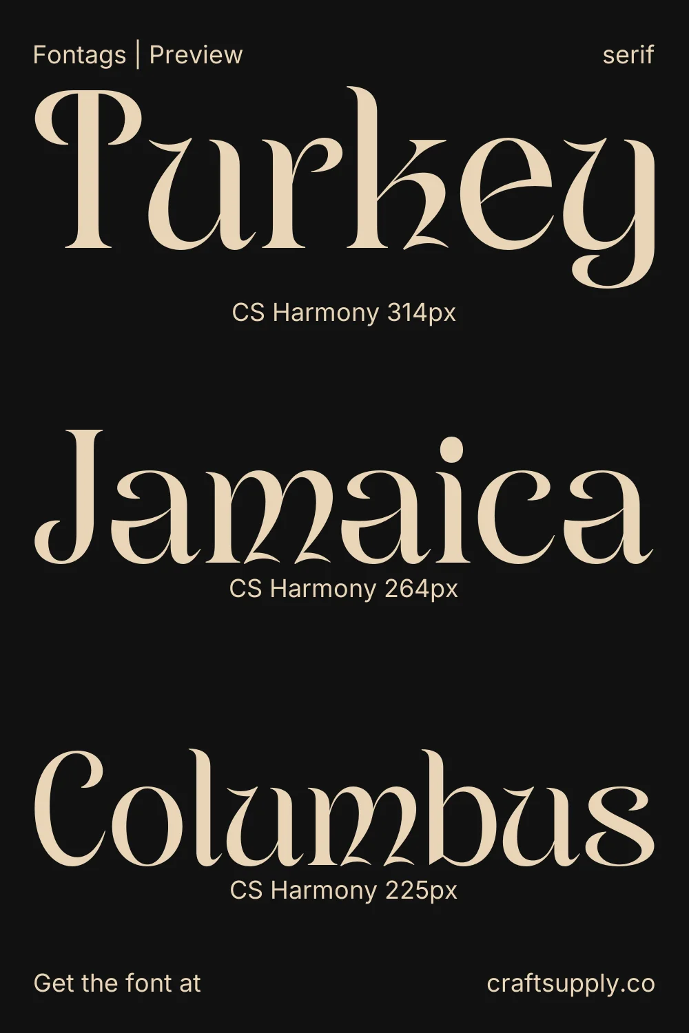 CS Harmony specimen 5