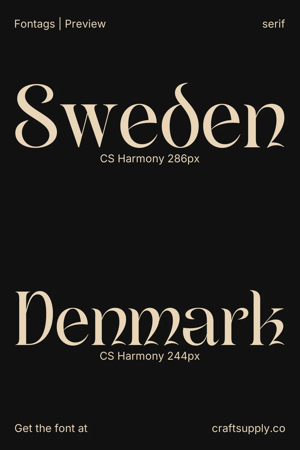 CS Harmony specimen 6