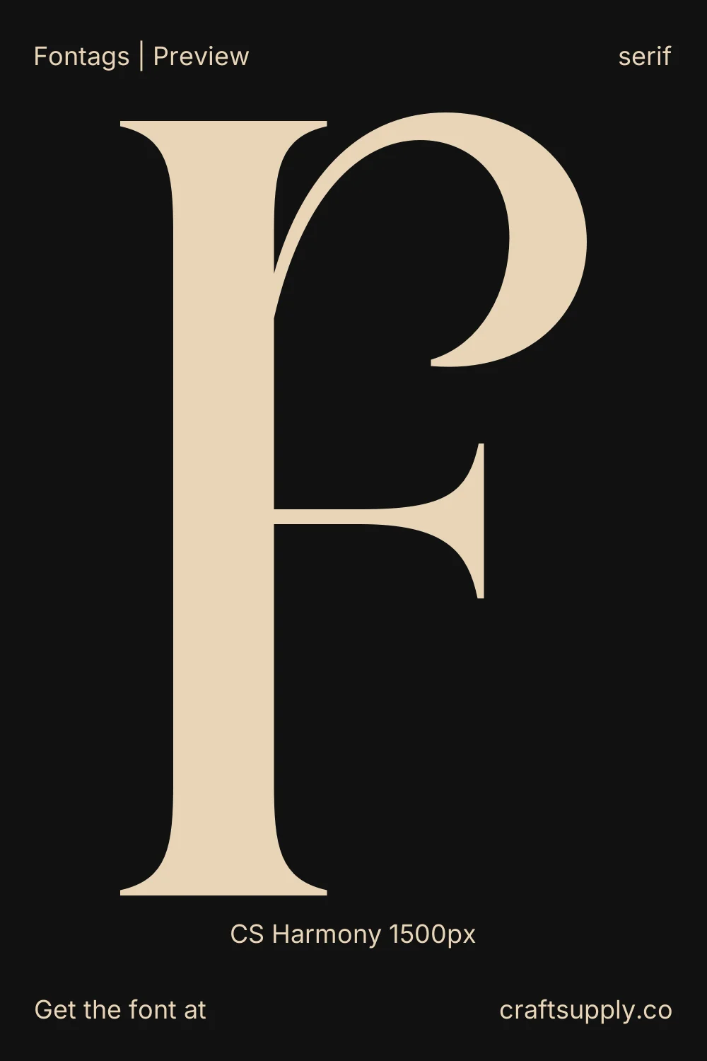 CS Harmony specimen 7