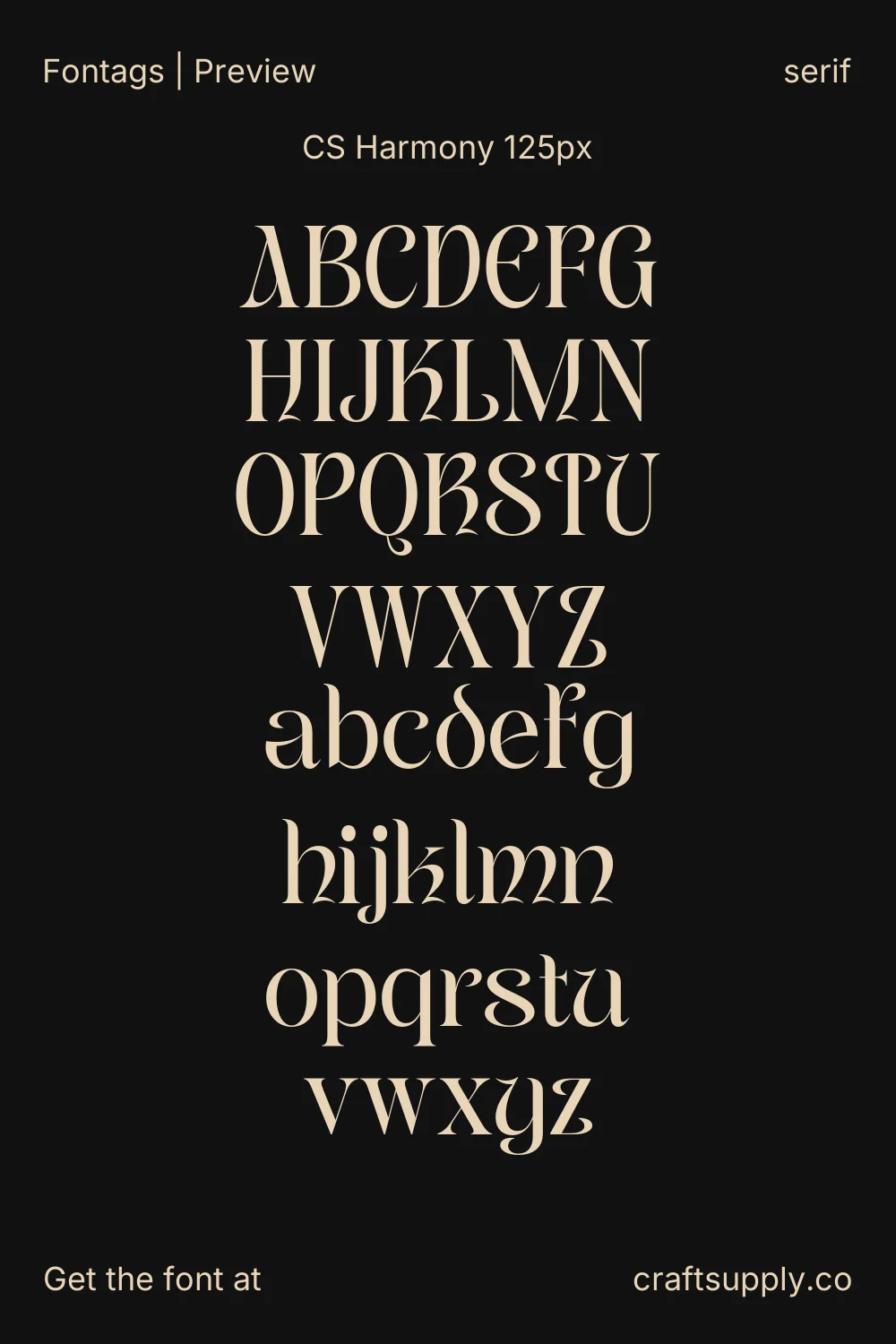 CS Harmony specimen 8