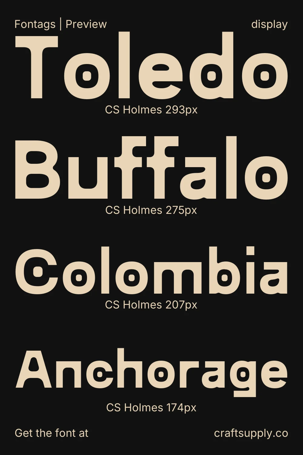 CS Holmes specimen 4