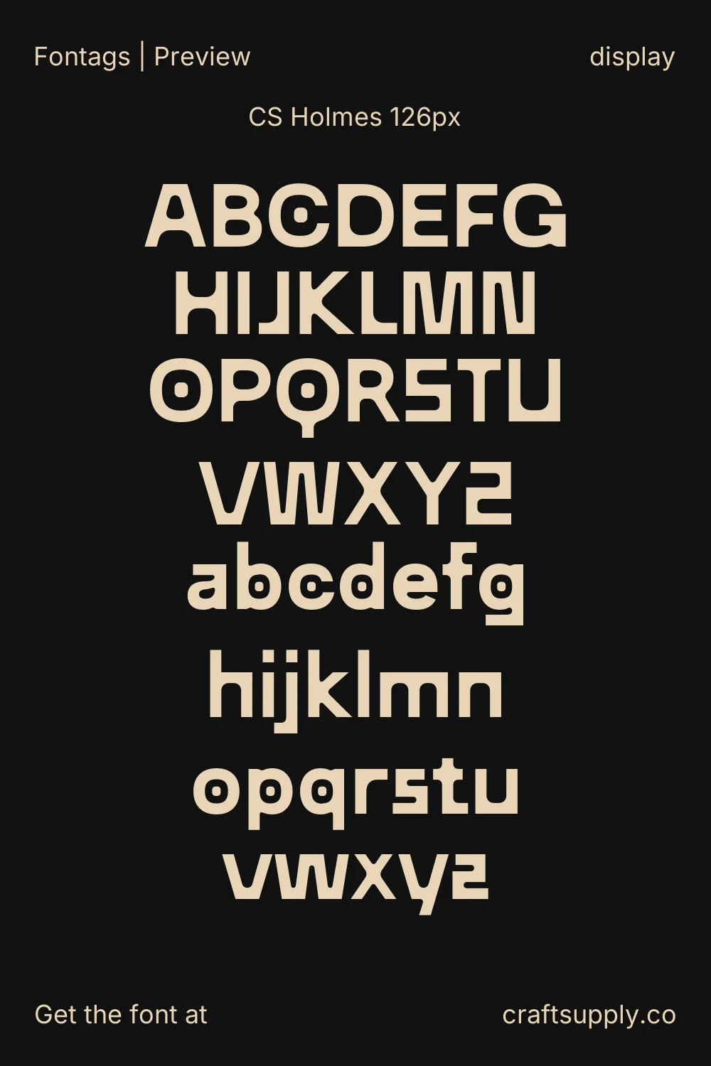 CS Holmes specimen 8