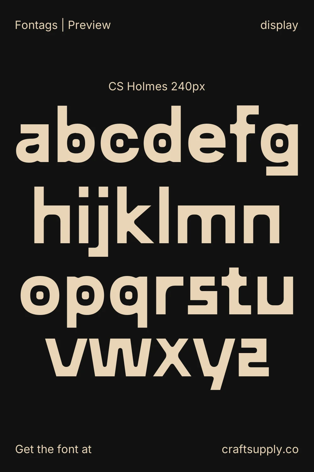 CS Holmes specimen 10