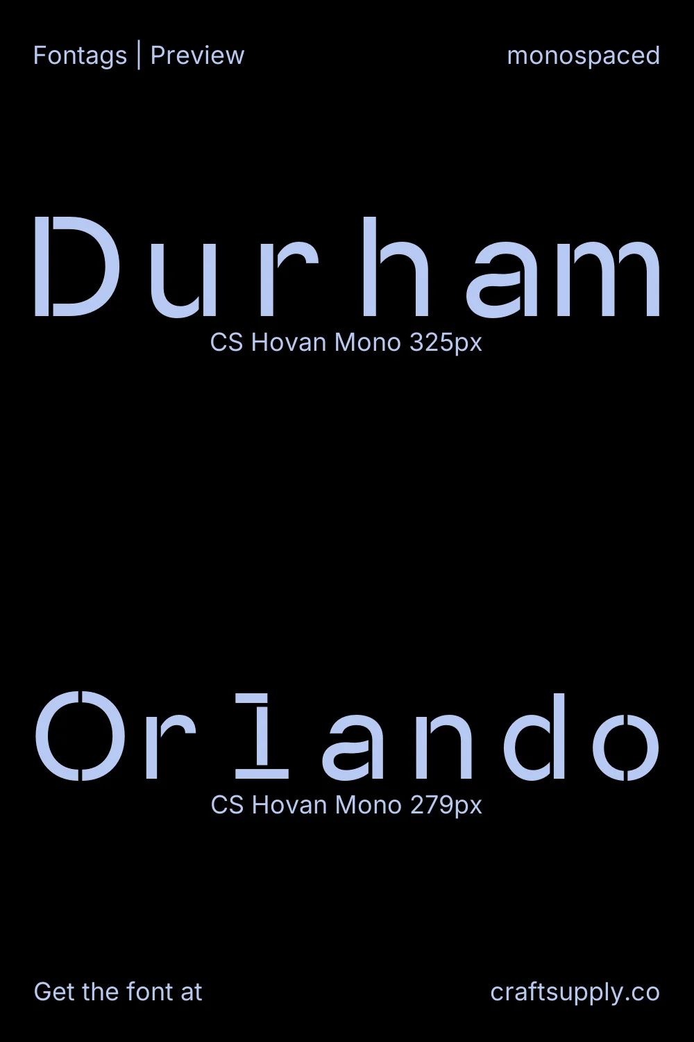 CS Hovan Mono specimen 6