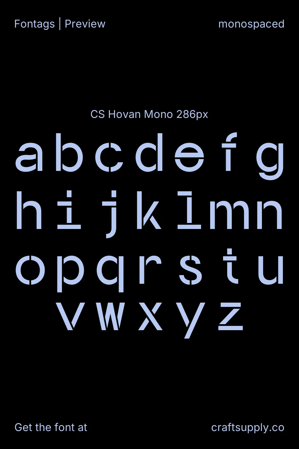 CS Hovan Mono specimen 10