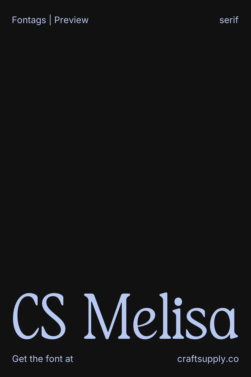 CS Melisa specimen 1
