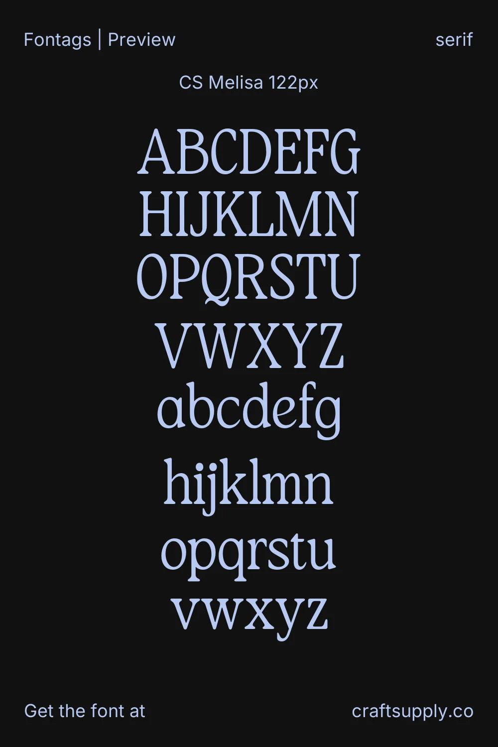 CS Melisa specimen 8