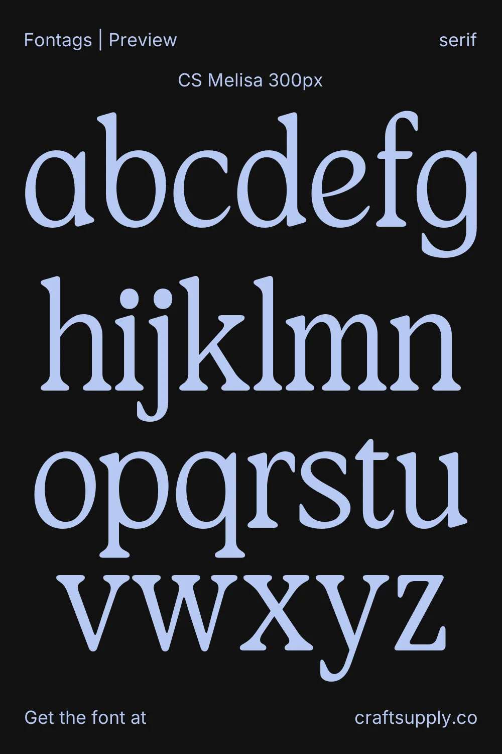CS Melisa specimen 10