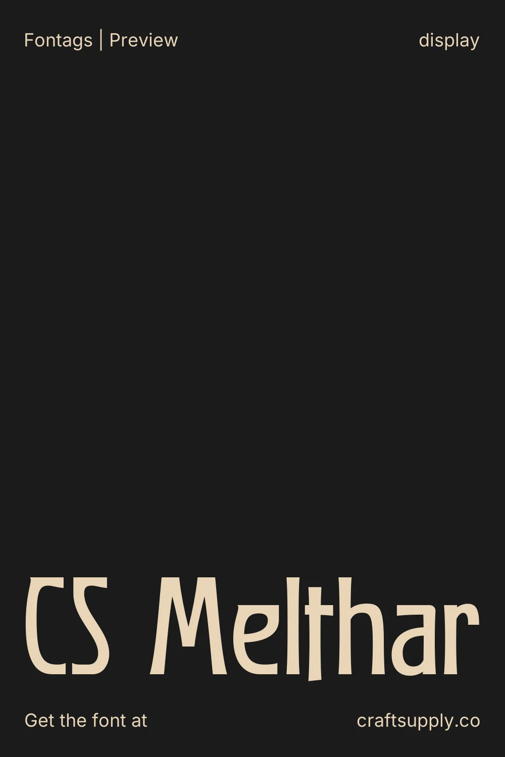 CS Melthar specimen 1
