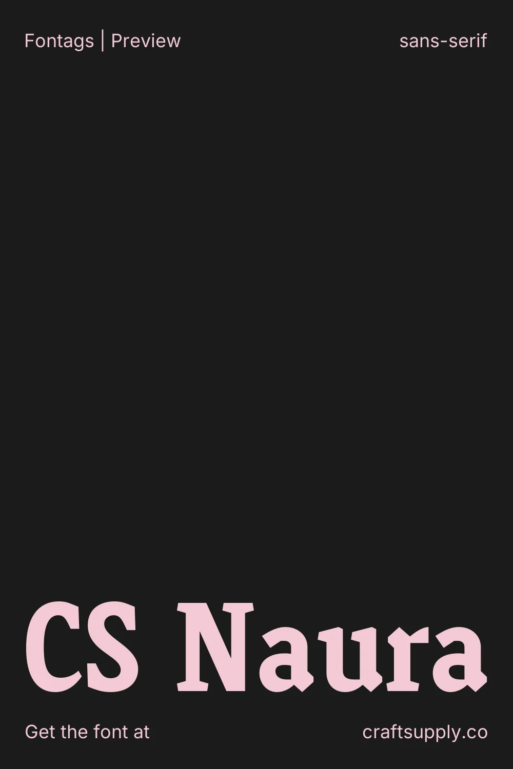 CS Naura specimen 1