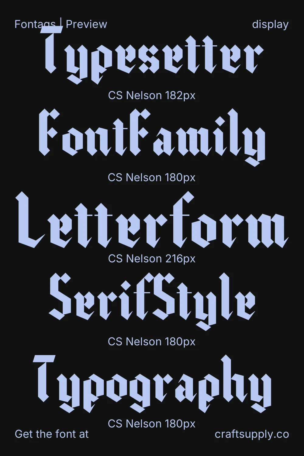 CS Nelson specimen 9
