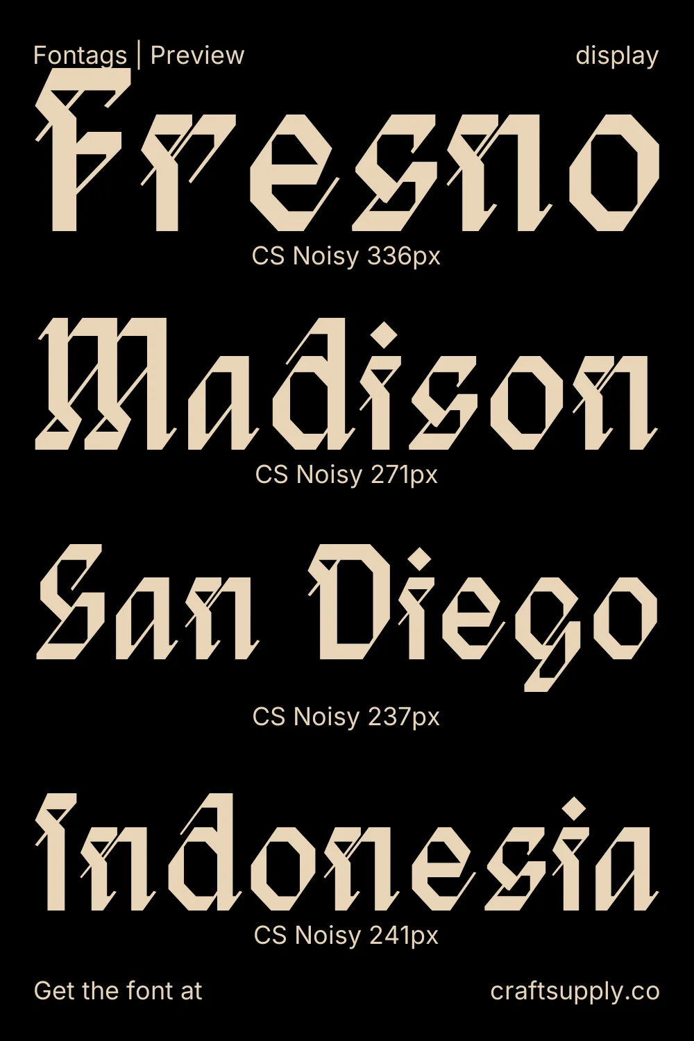 CS Noisy specimen 4