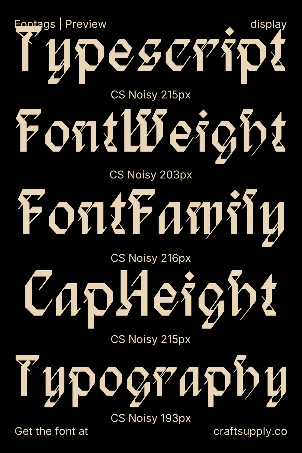 CS Noisy specimen 9