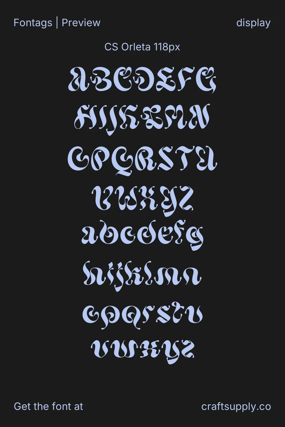CS Orleta specimen 8