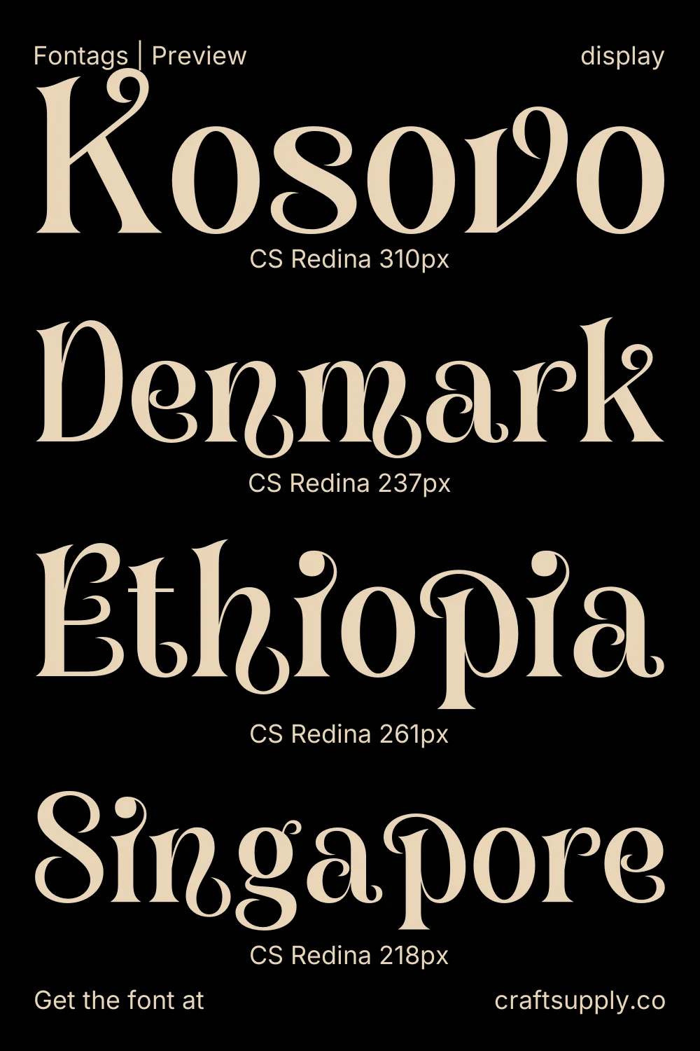 CS Redina specimen 4