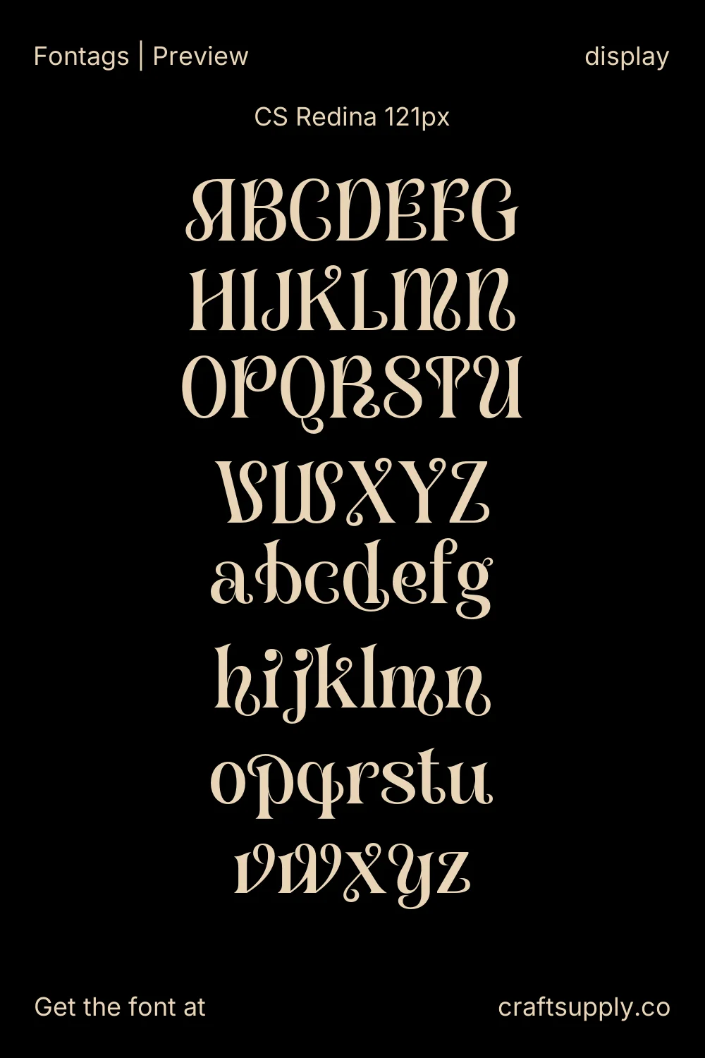CS Redina specimen 8