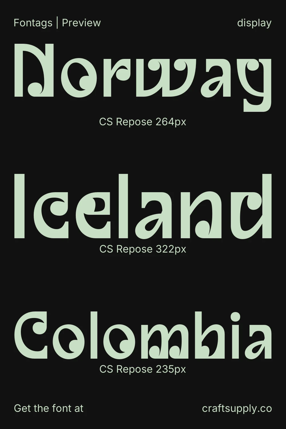 CS Repose specimen 5