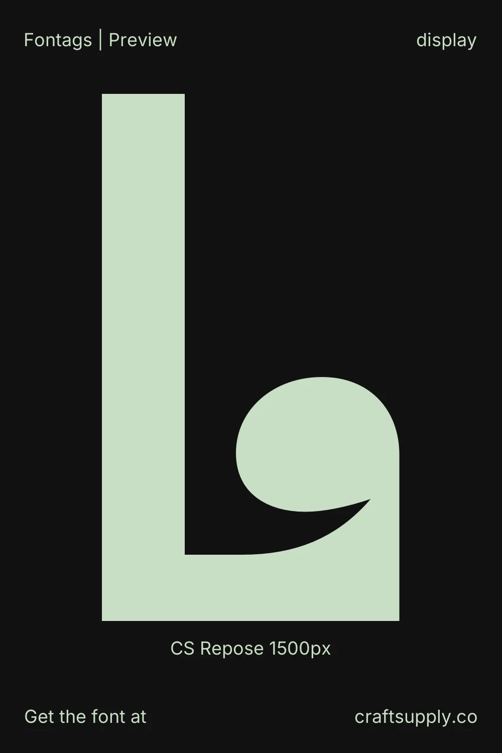 CS Repose specimen 7