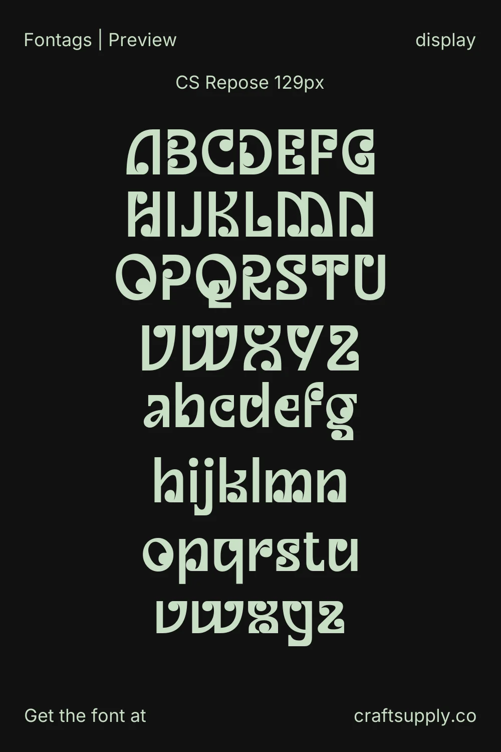 CS Repose specimen 8