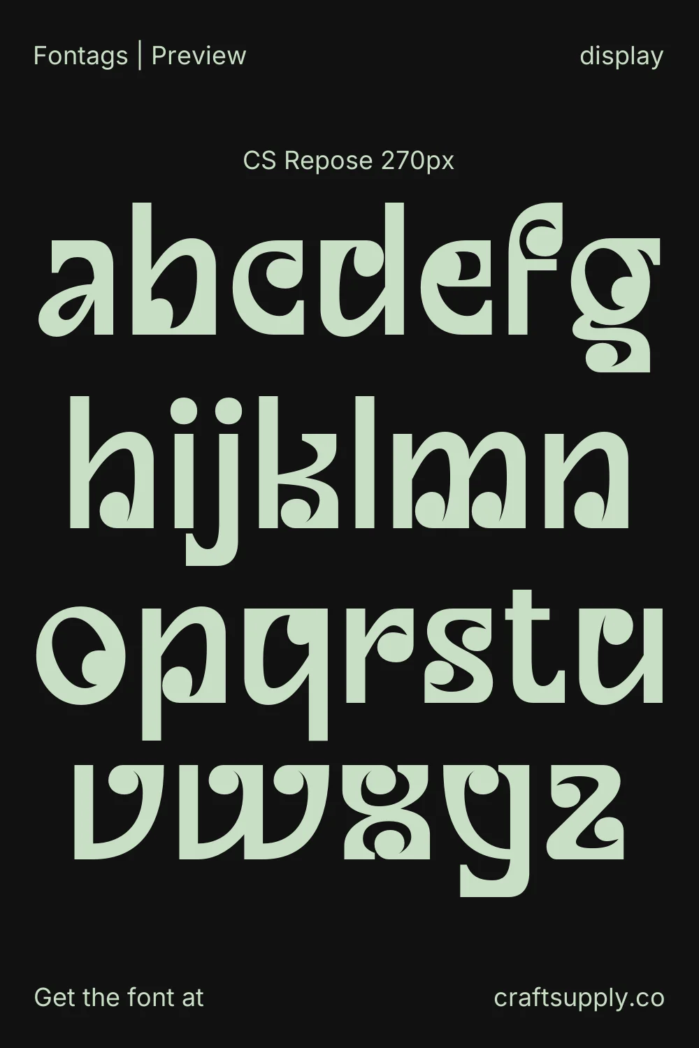 CS Repose specimen 10