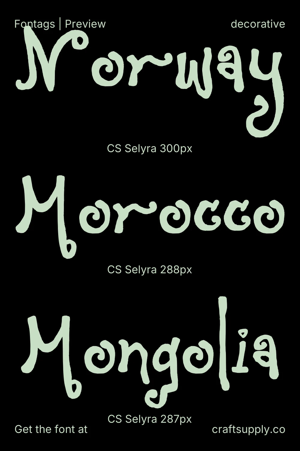 CS Selyra specimen 5