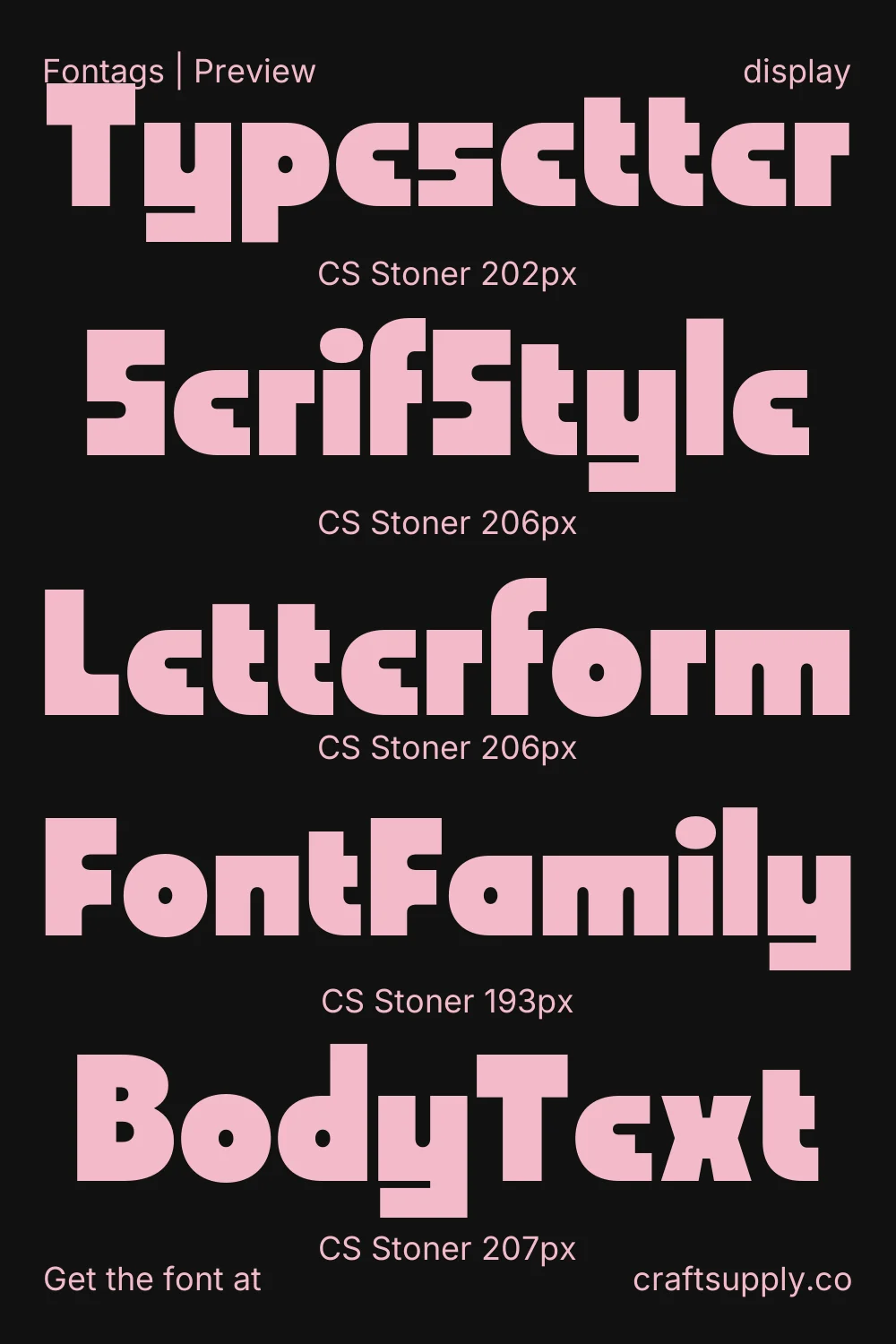 CS Stoner specimen 9