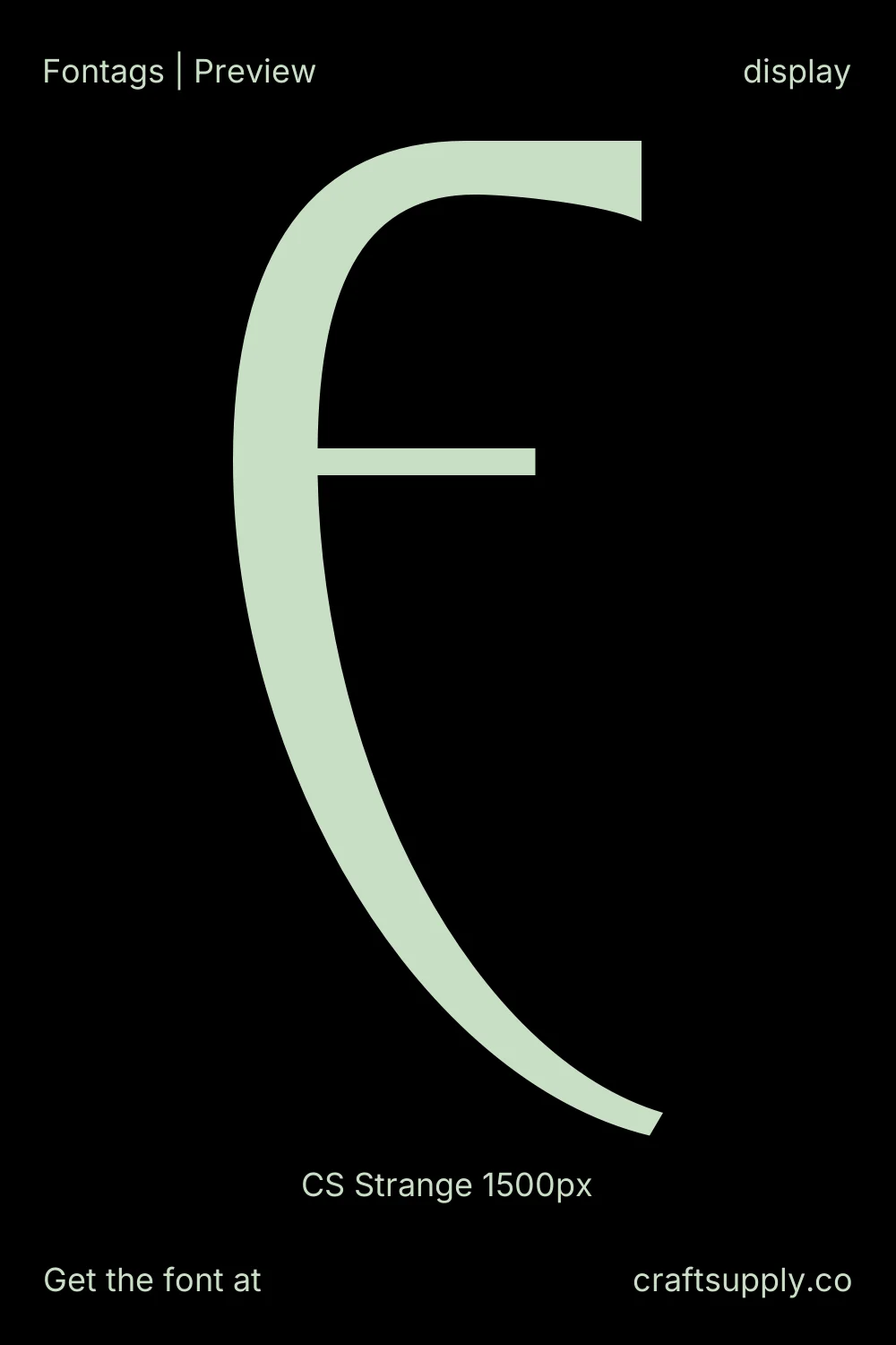 CS Strange specimen 7