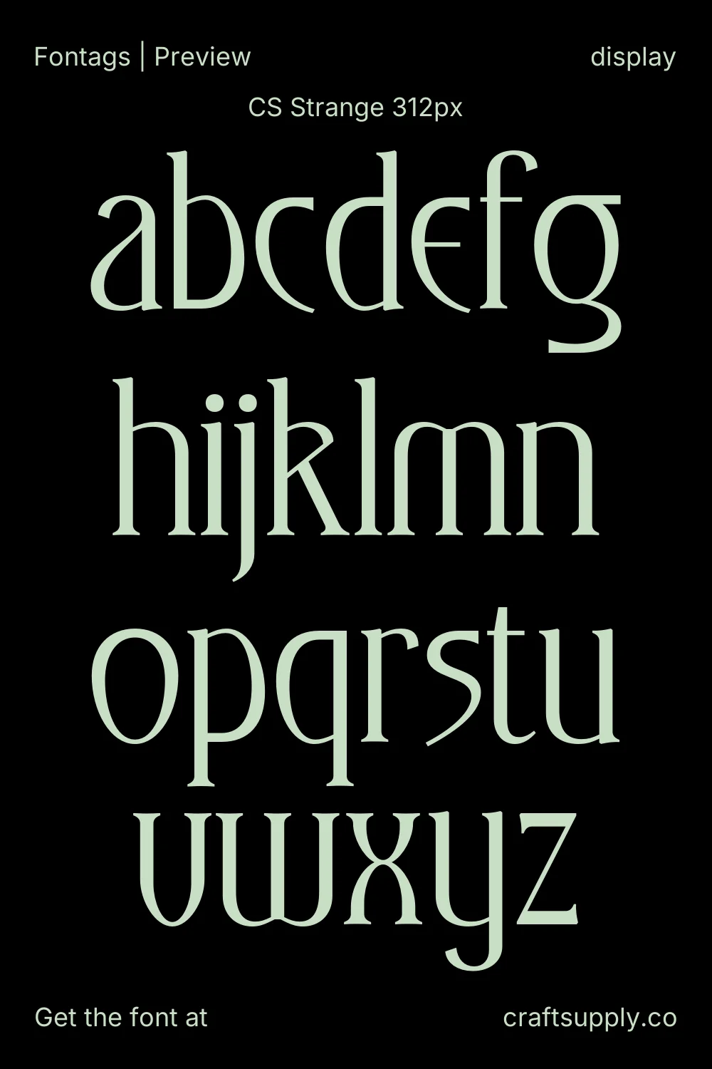 CS Strange specimen 10