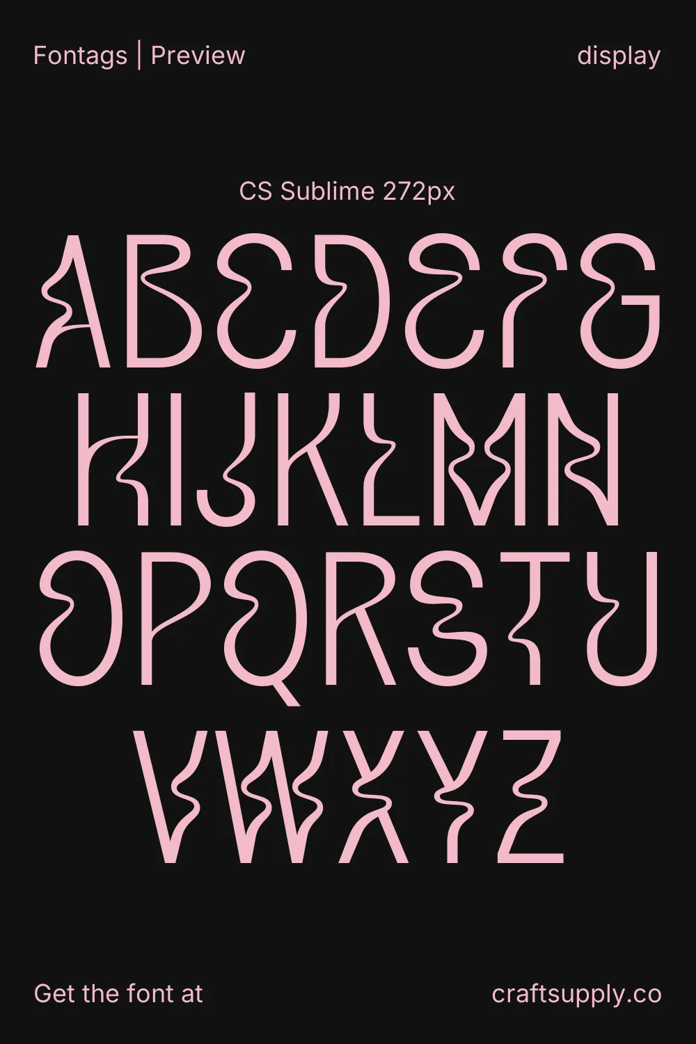 CS Sublime specimen 2