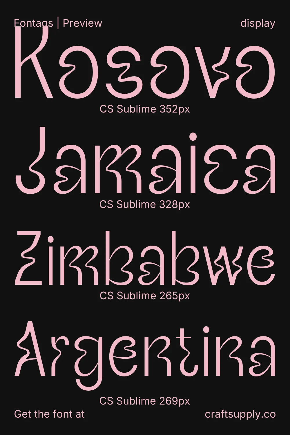 CS Sublime specimen 4