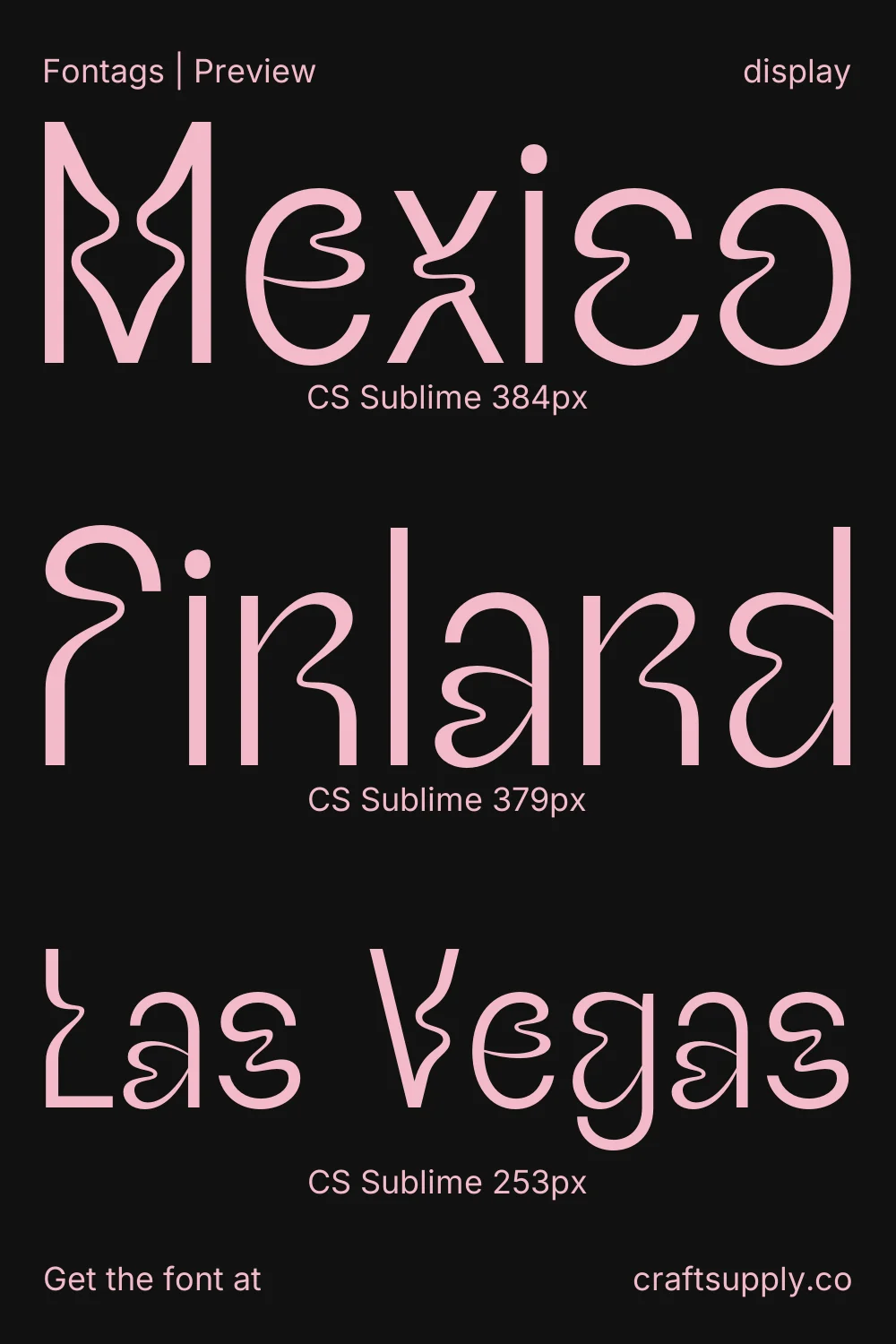 CS Sublime specimen 5