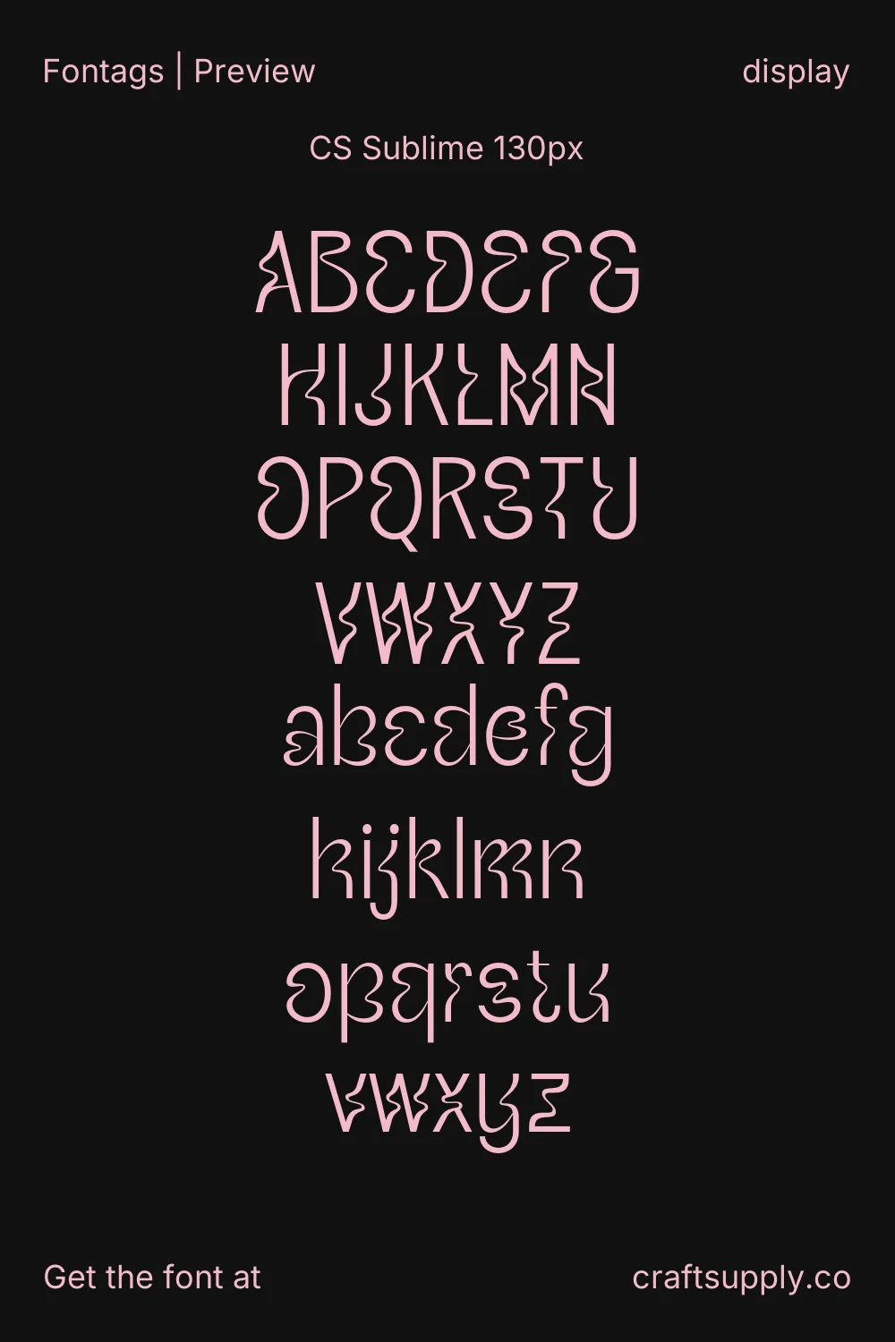 CS Sublime specimen 8