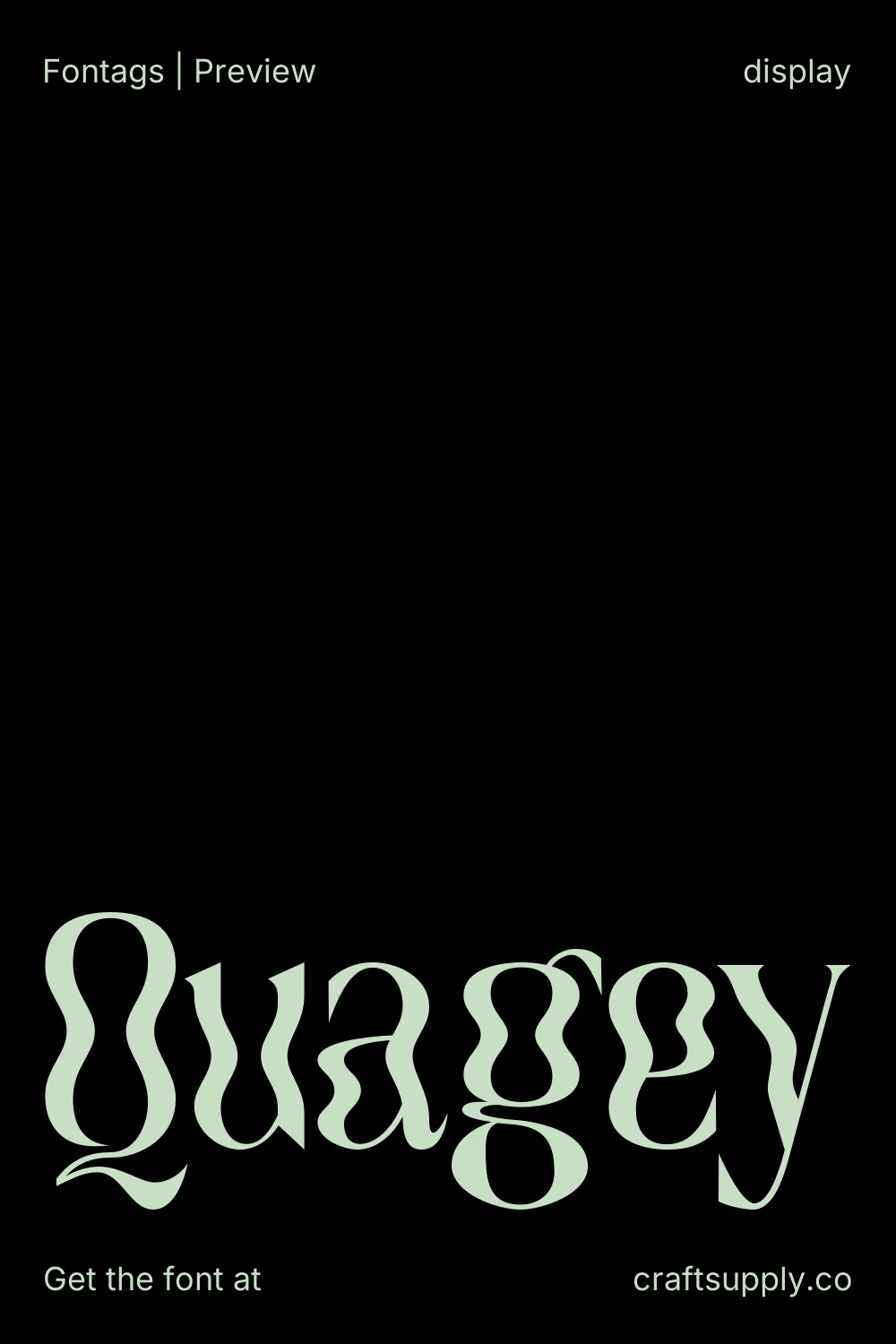 Quagey specimen 1