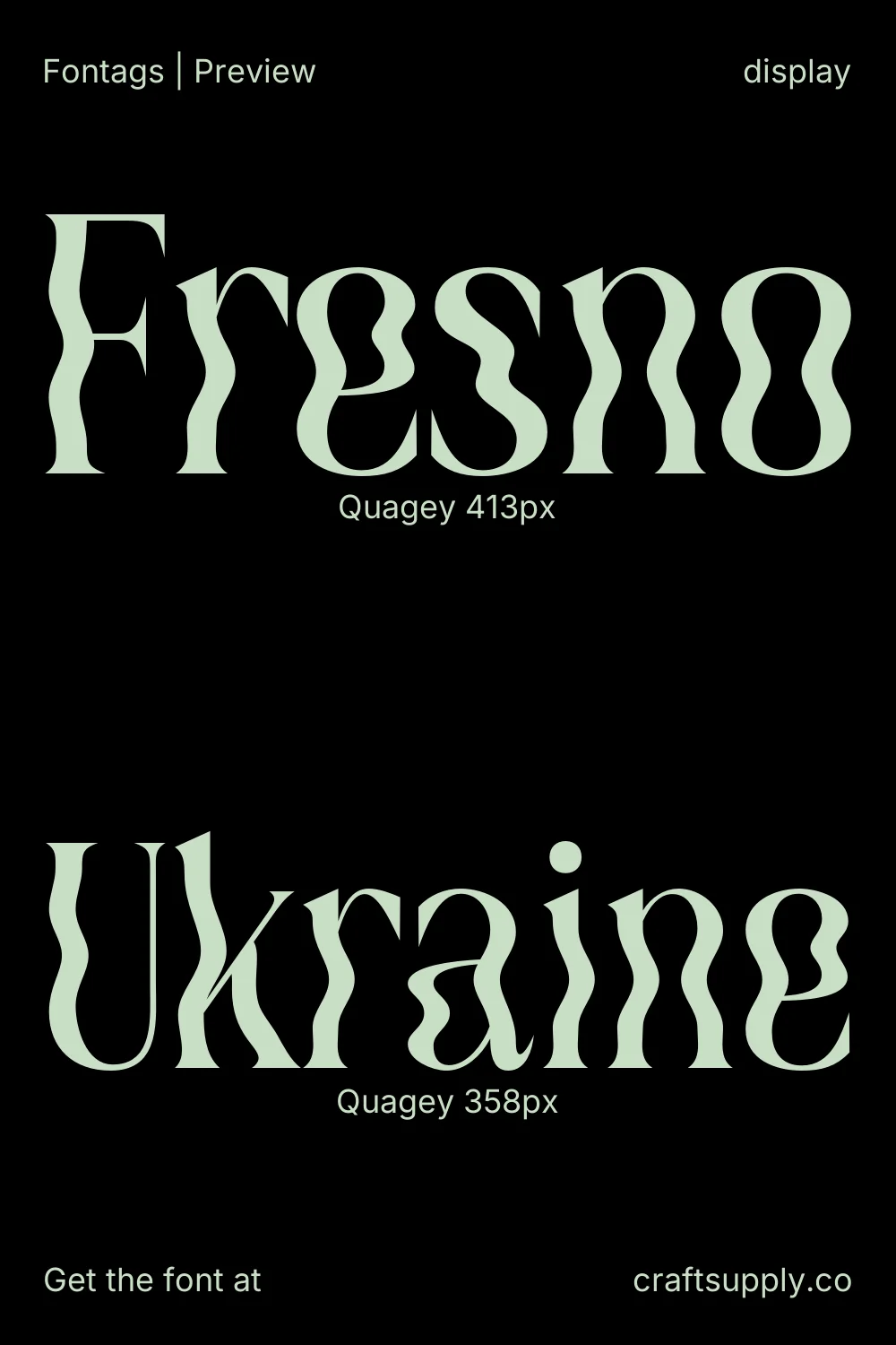 Quagey specimen 6