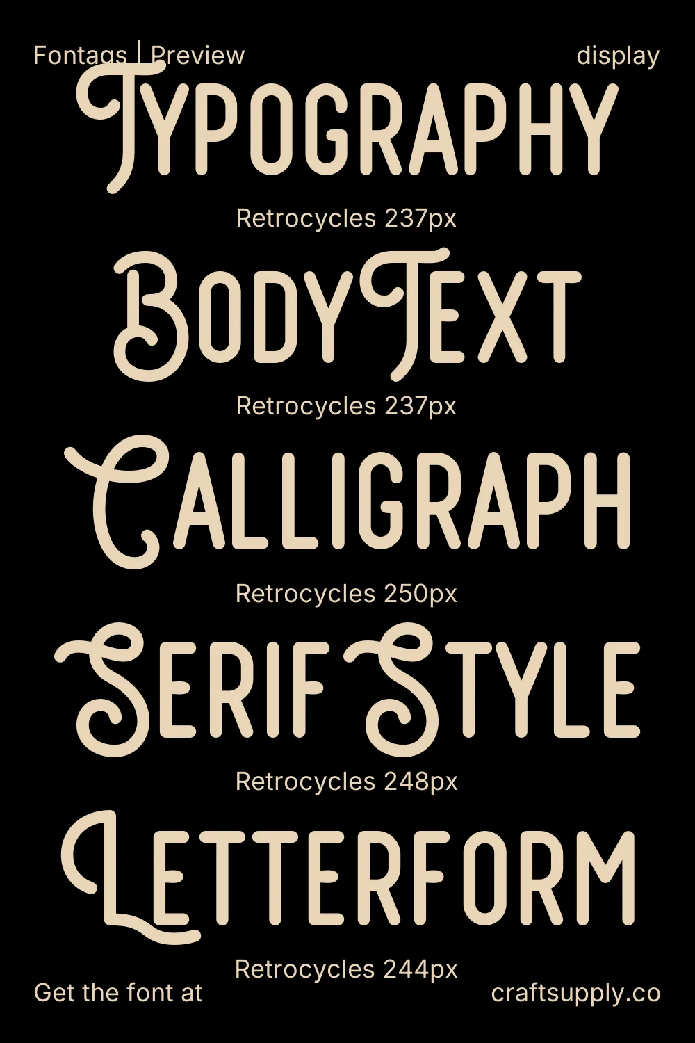 Retrocycles specimen 9