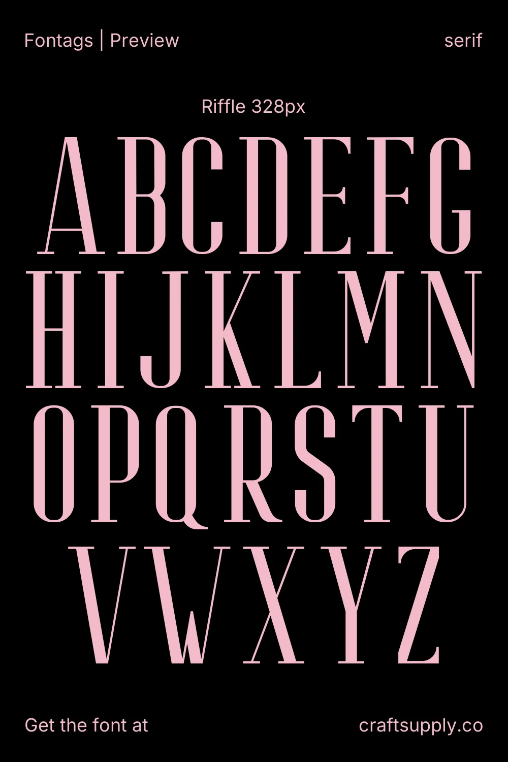 Riffle specimen 2